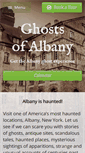 Mobile Screenshot of ghostsofalbany.com