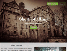 Tablet Screenshot of ghostsofalbany.com